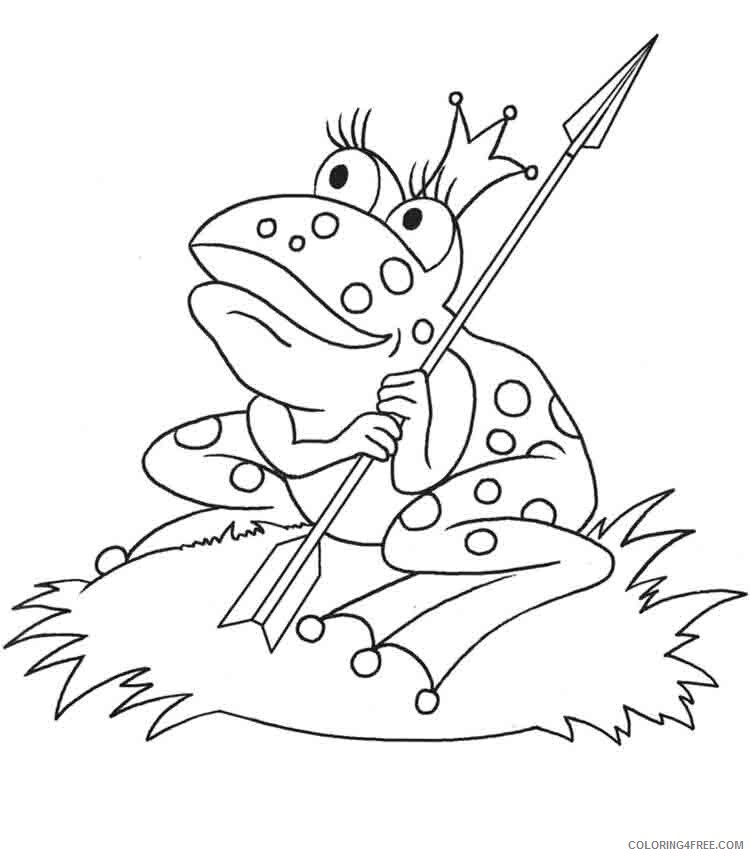 Frog Coloring Pages Animal Printable Sheets Frog 12 2021 2301 Coloring4free