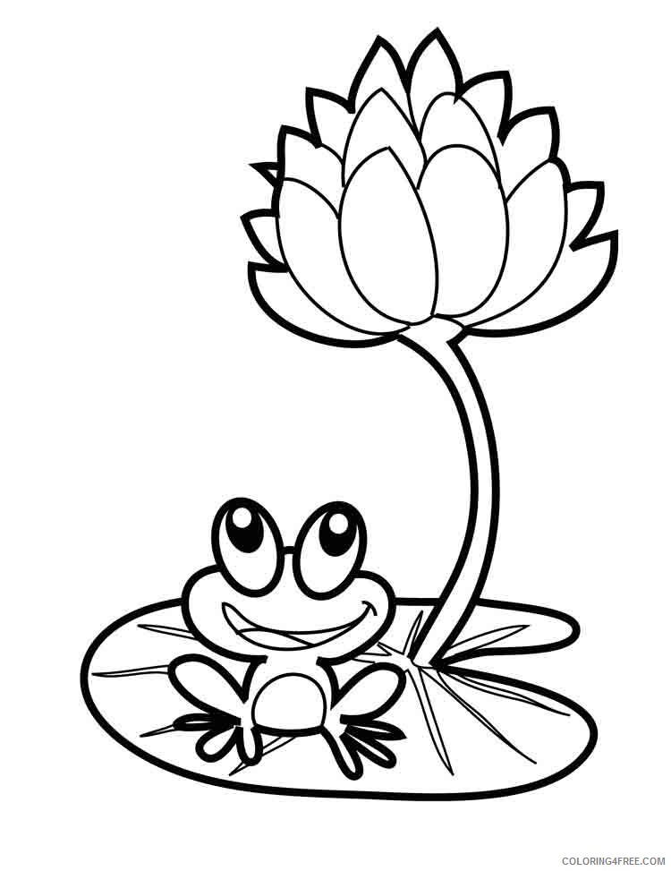 Frog Coloring Pages Animal Printable Sheets Frog 2 2021 2304 Coloring4free