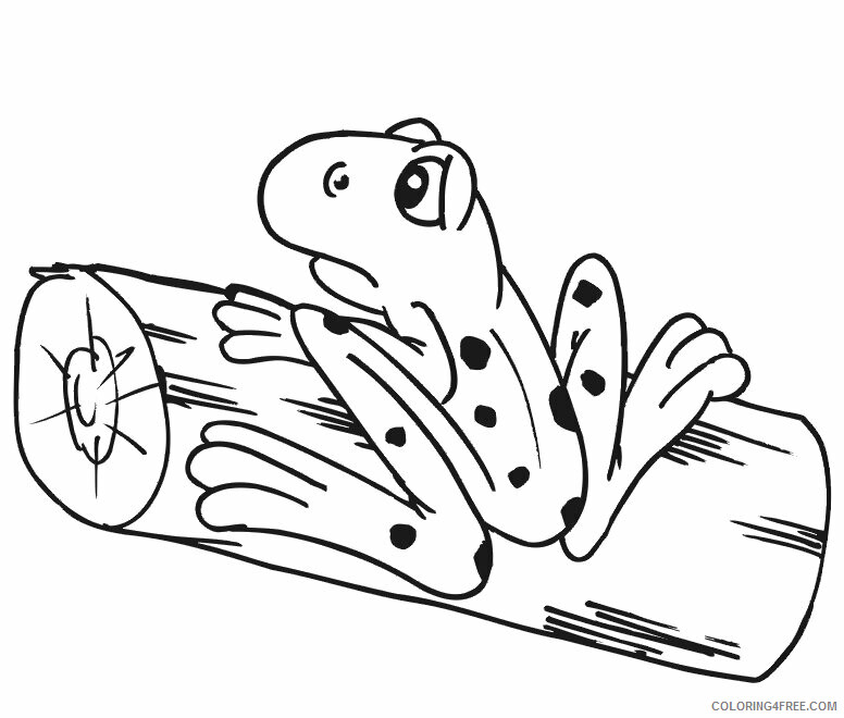 Frog Coloring Pages Animal Printable Sheets Frog Pictures to 2021 2321 Coloring4free