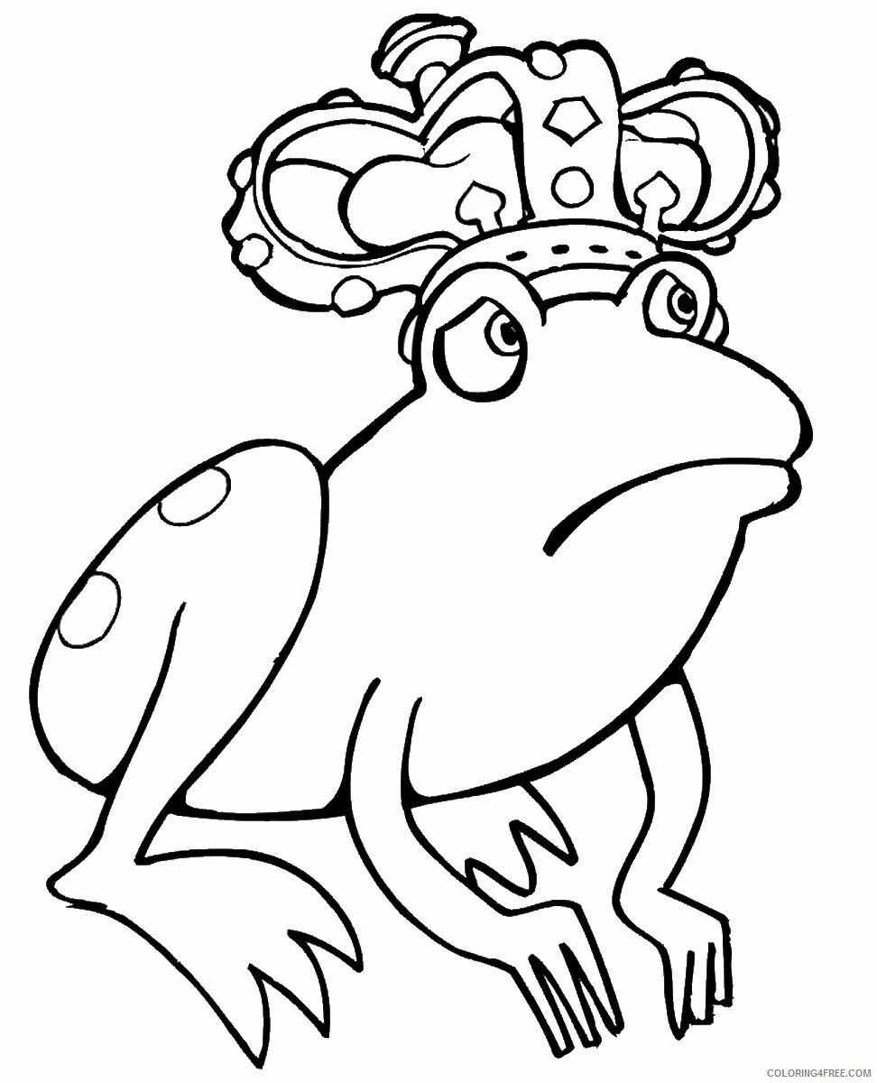 Frog Coloring Pages Animal Printable Sheets frog_cl_22 2021 2292 Coloring4free