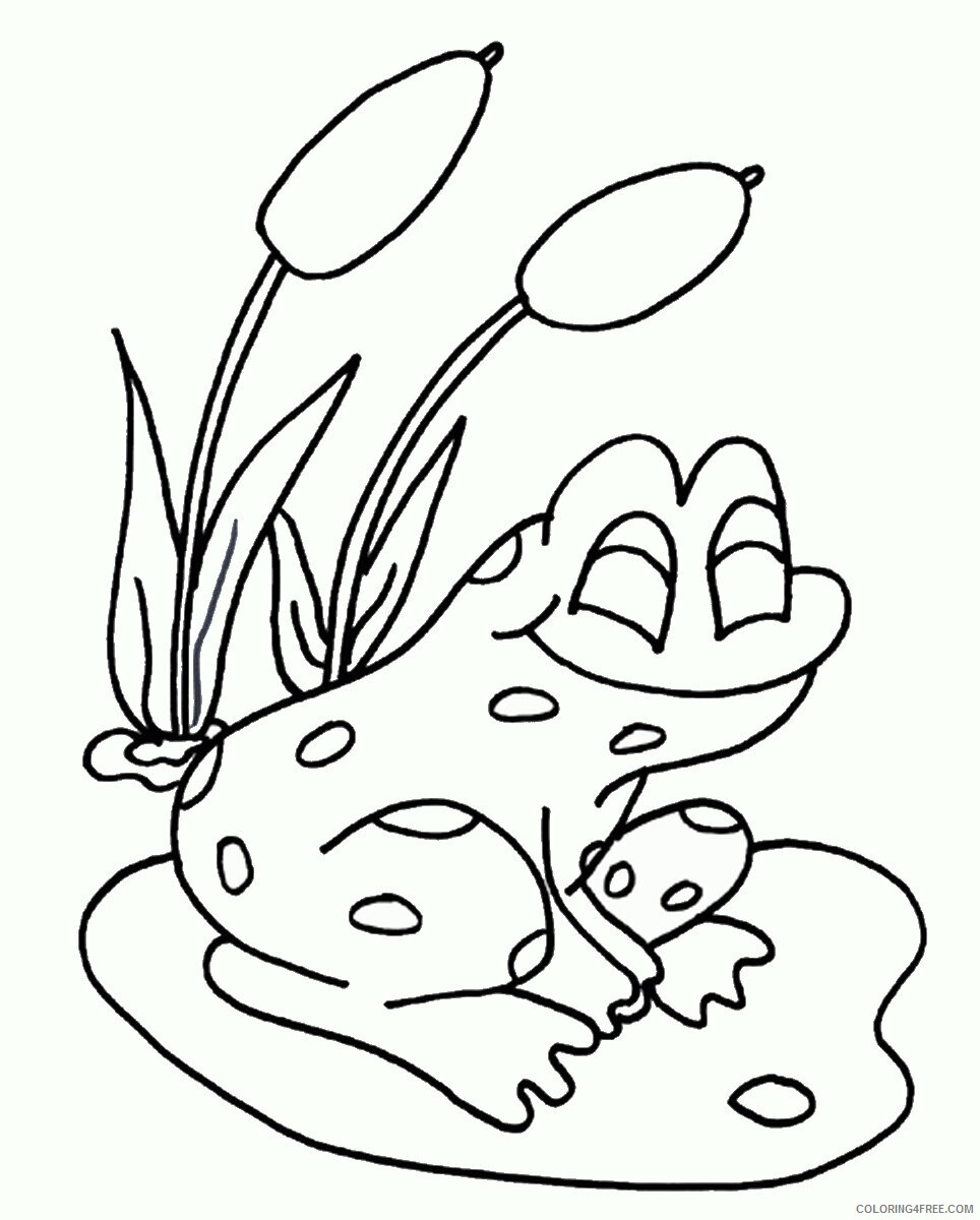 Frog Coloring Pages Animal Printable Sheets frogsc15 2021 2323 Coloring4free