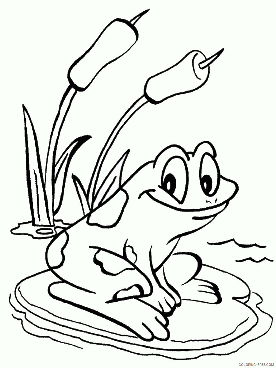 Frog Coloring Pages Animal Printable Sheets frogsc22 2021 2326 Coloring4free