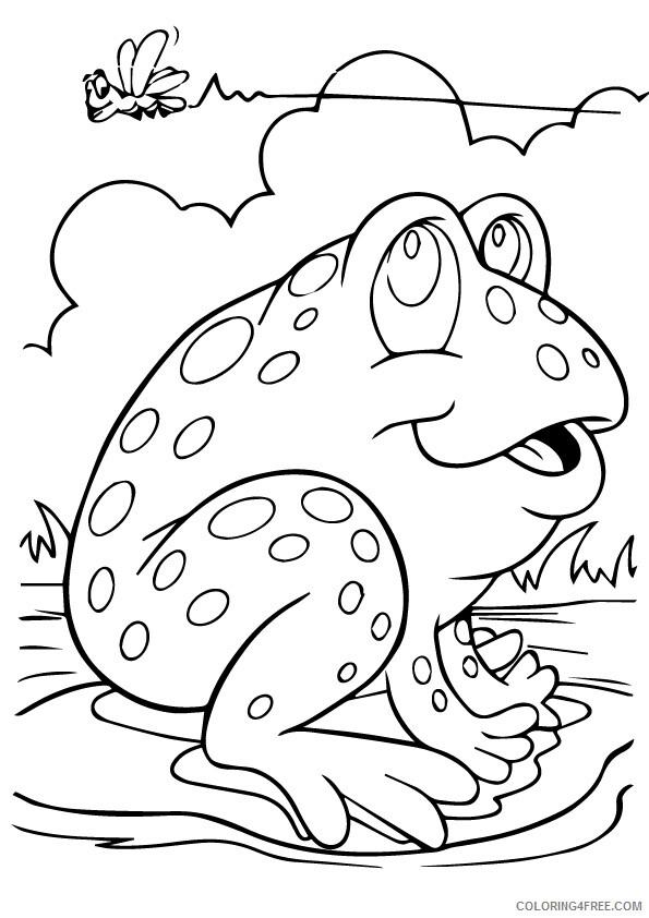 Frog Coloring Sheets Animal Coloring Pages Printable 2021 1888 Coloring4free