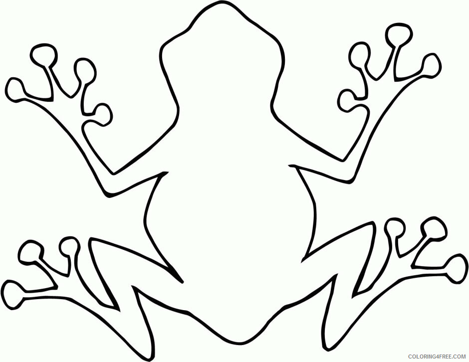 Frog Coloring Sheets Animal Coloring Pages Printable 2021 1898 Coloring4free