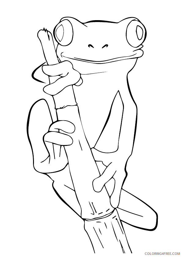 Frog Coloring Sheets Animal Coloring Pages Printable 2021 1903 Coloring4free