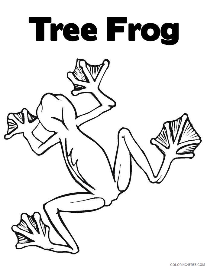 Frog Coloring Sheets Animal Coloring Pages Printable 2021 1904 Coloring4free