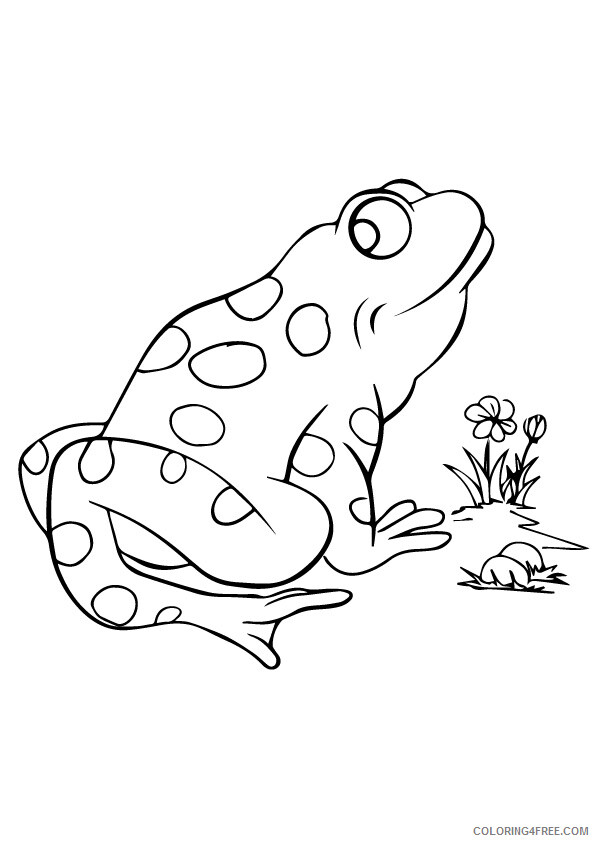 Frog Coloring Sheets Animal Coloring Pages Printable 2021 1909 Coloring4free