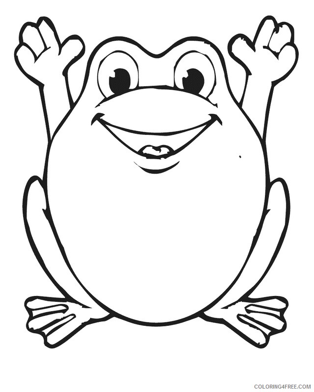 Frog Coloring Sheets Animal Coloring Pages Printable 2021 1919 Coloring4free