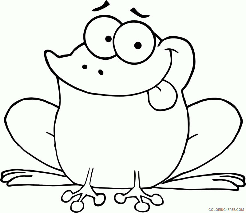 Frog Coloring Sheets Animal Coloring Pages Printable 2021 1922 Coloring4free