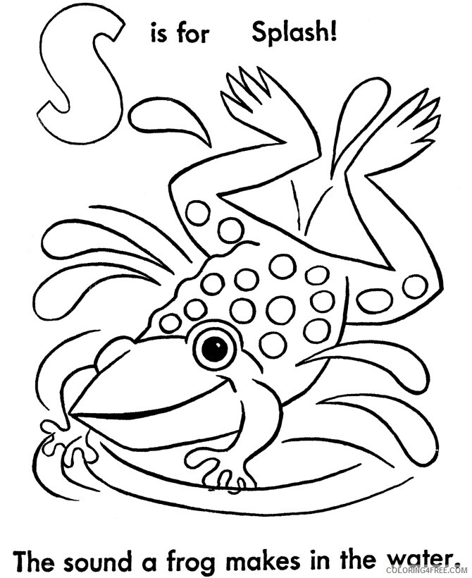 Frog Coloring Sheets Animal Coloring Pages Printable 2021 1926 Coloring4free
