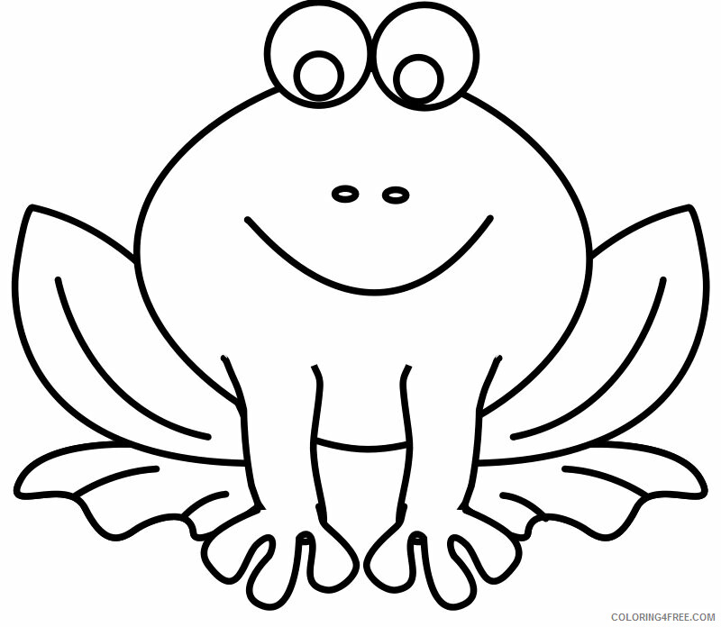 Frog Coloring Sheets Animal Coloring Pages Printable 2021 1934 Coloring4free