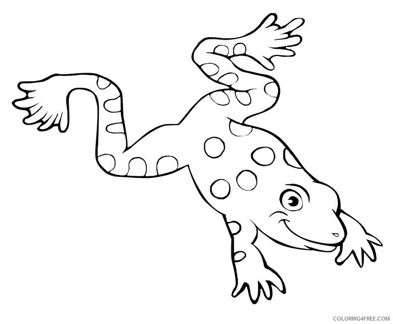 Frog Coloring Sheets Animal Coloring Pages Printable 2021 1941 Coloring4free