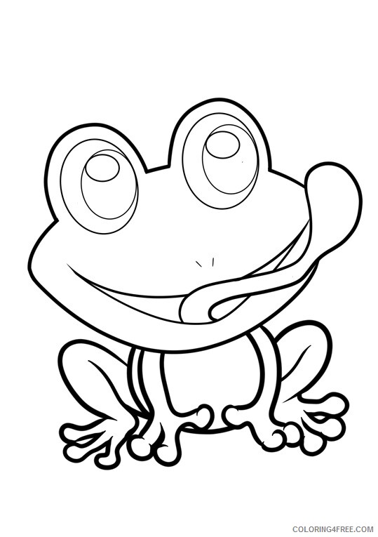 Frog Coloring Sheets Animal Coloring Pages Printable 2021 1948 Coloring4free