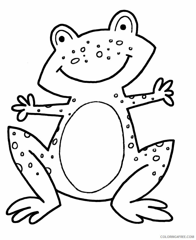 Frog Coloring Sheets Animal Coloring Pages Printable 2021 1954 Coloring4free