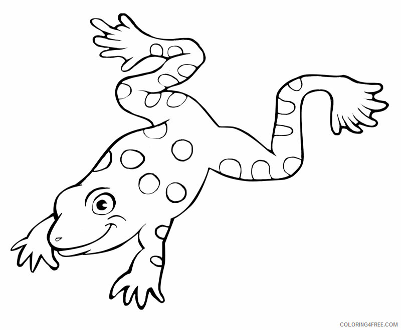 Frog Coloring Sheets Animal Coloring Pages Printable 2021 1958 Coloring4free