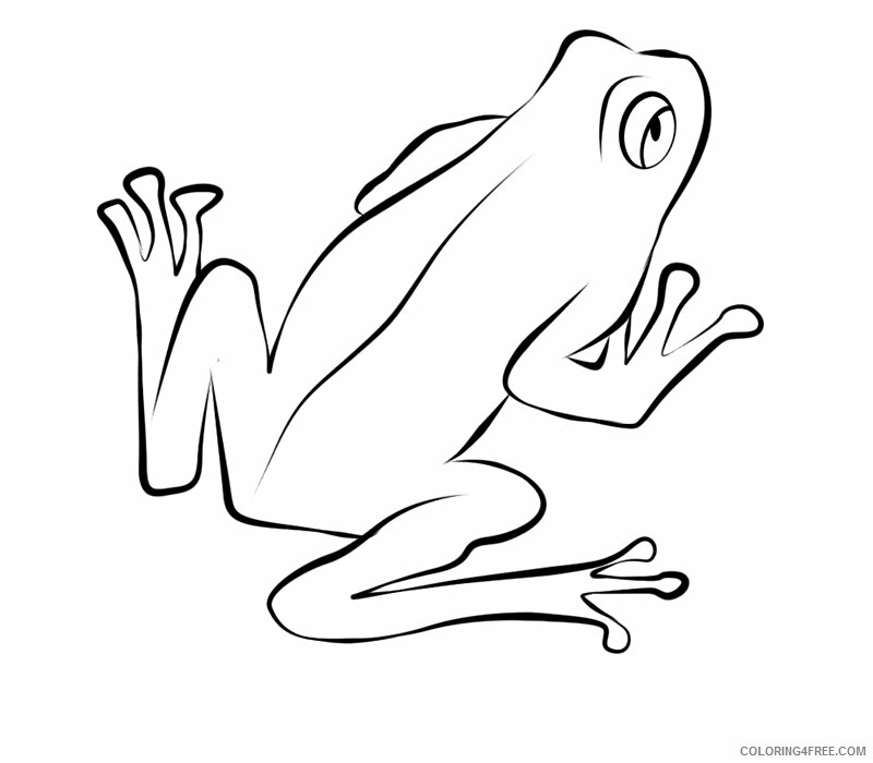 Frog Coloring Sheets Animal Coloring Pages Printable 2021 1959 Coloring4free