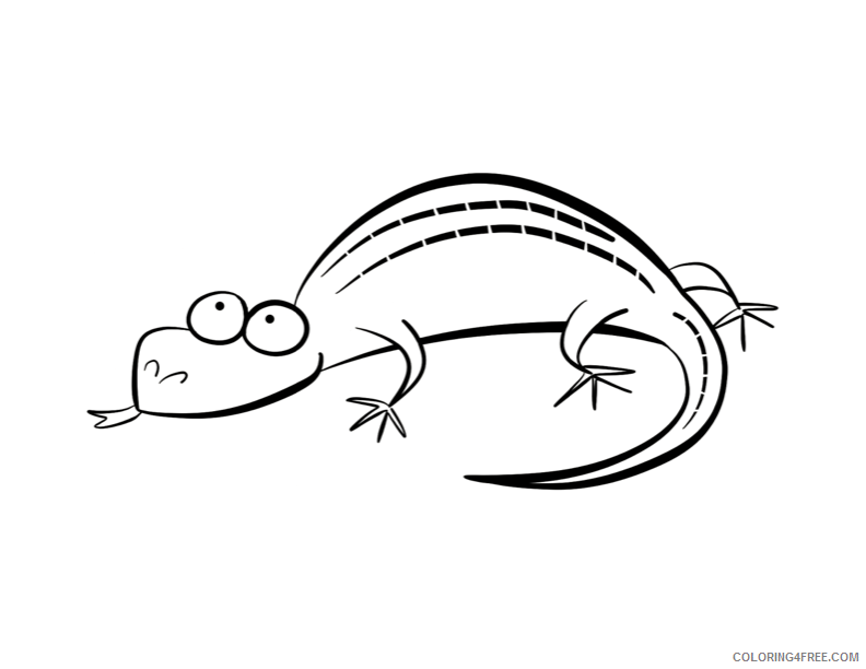 Gecko Coloring Sheets Animal Coloring Pages Printable 2021 1971 Coloring4free