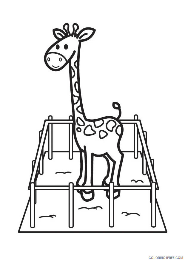 Giraffe Coloring Pages Animal Printable Sheets Giraffe Sheets for Kids 2021 2412 Coloring4free