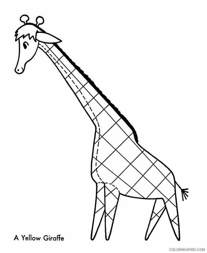 Giraffe Coloring Sheets Animal Coloring Pages Printable 2021 2028 Coloring4free