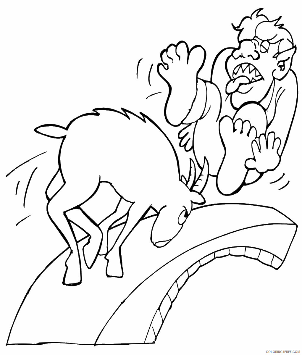 Goat Coloring Pages Animal Printable Sheets goat_cl_03 2021 2448 Coloring4free