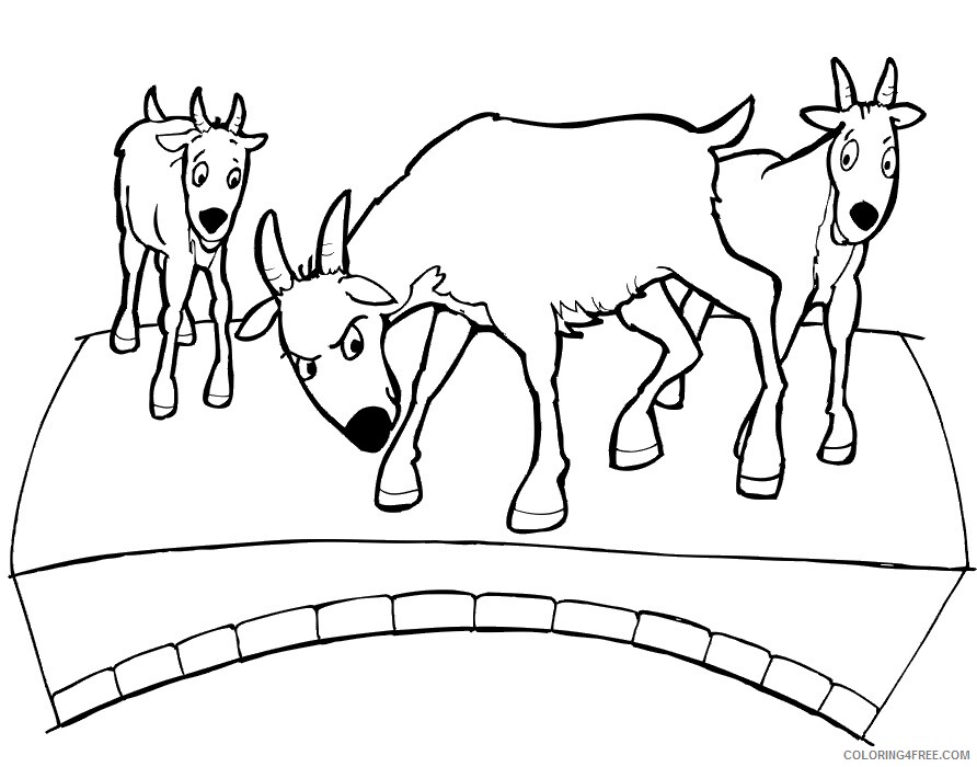 Goat Coloring Sheets Animal Coloring Pages Printable 2021 2072 Coloring4free