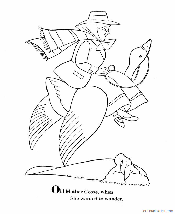 Goose Coloring Sheets Animal Coloring Pages Printable 2021 2112 Coloring4free