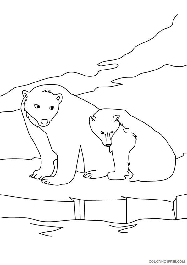 Grizzly Bear Coloring Sheets Animal Coloring Pages Printable 2021 2186 Coloring4free