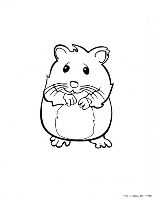 Guinea Pig Coloring Sheets Animal Coloring Pages Printable 2021 2215 Coloring4free