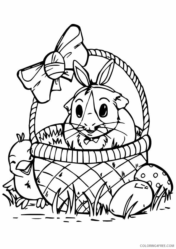 Guinea Pig Coloring Sheets Animal Coloring Pages Printable 2021 2220 Coloring4free