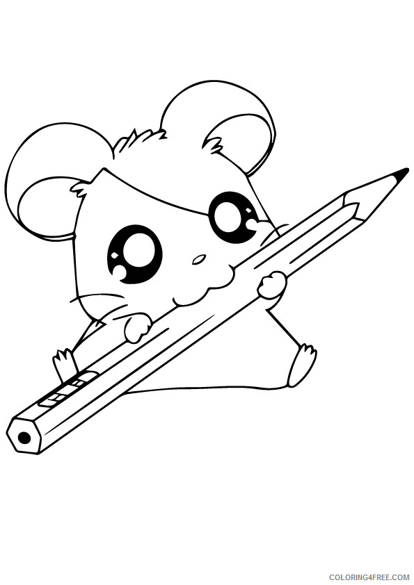 Hamster Coloring Sheets Animal Coloring Pages Printable 2021 2252 Coloring4free