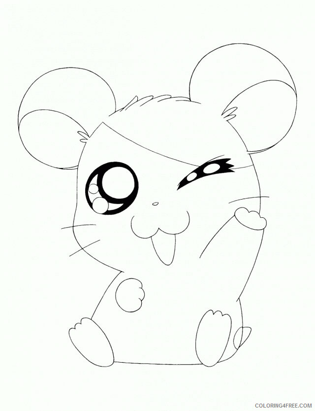 Hamster Coloring Sheets Animal Coloring Pages Printable 2021 2261 Coloring4free