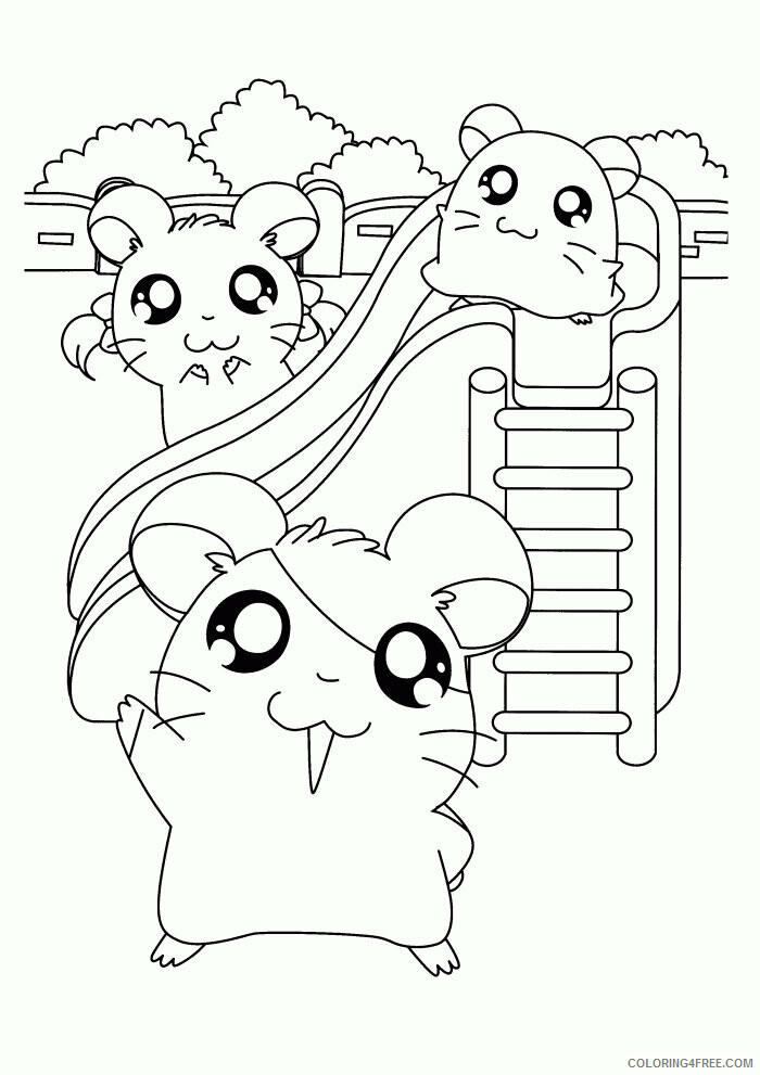 Hamster Coloring Sheets Animal Coloring Pages Printable 2021 2264 Coloring4free