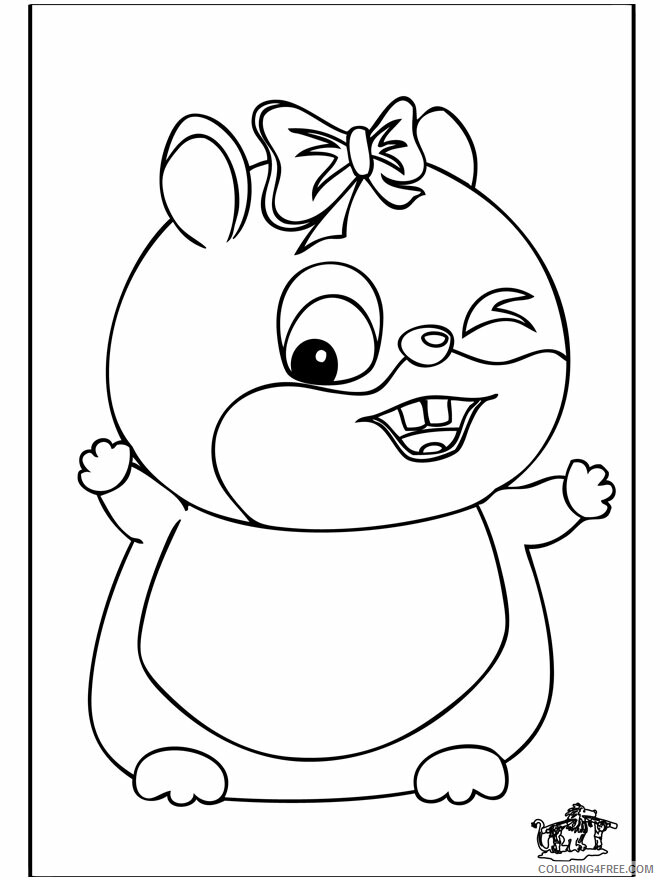 Hamster Coloring Sheets Animal Coloring Pages Printable 2021 2268 Coloring4free