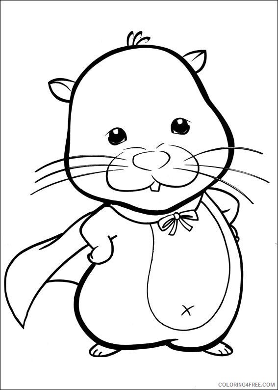 Hamster Coloring Sheets Animal Coloring Pages Printable 2021 2272 Coloring4free