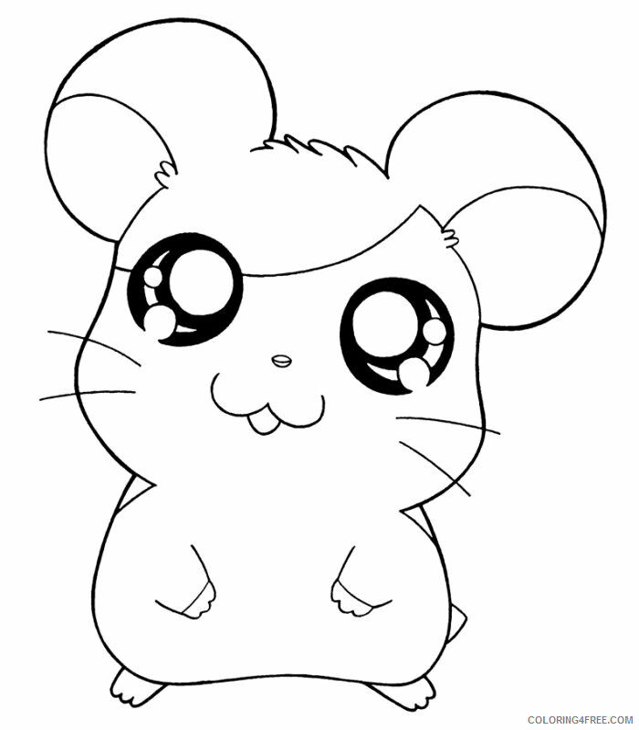 Hamster Coloring Sheets Animal Coloring Pages Printable 2021 2278 Coloring4free