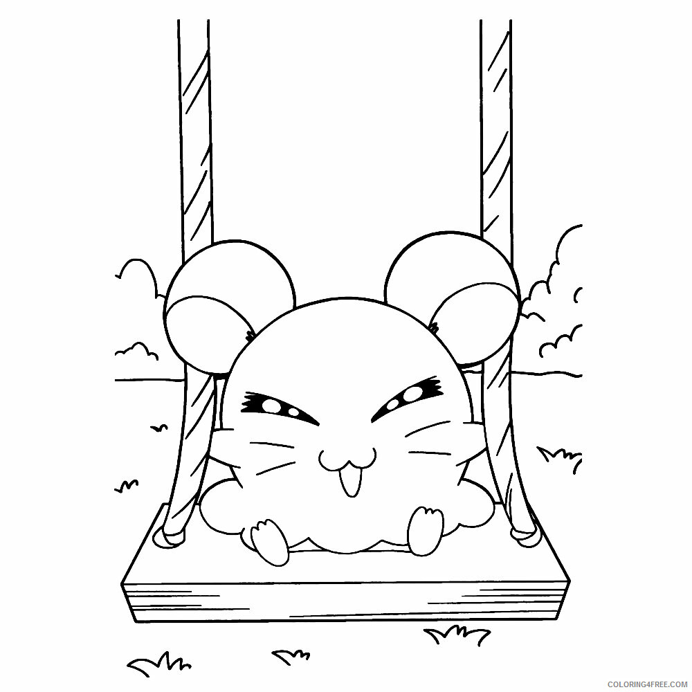 Hamster Coloring Sheets Animal Coloring Pages Printable 2021 2279 Coloring4free