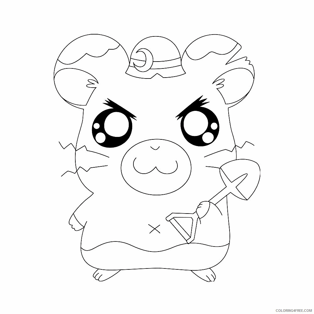 Hamster Coloring Sheets Animal Coloring Pages Printable 2021 2280 Coloring4free