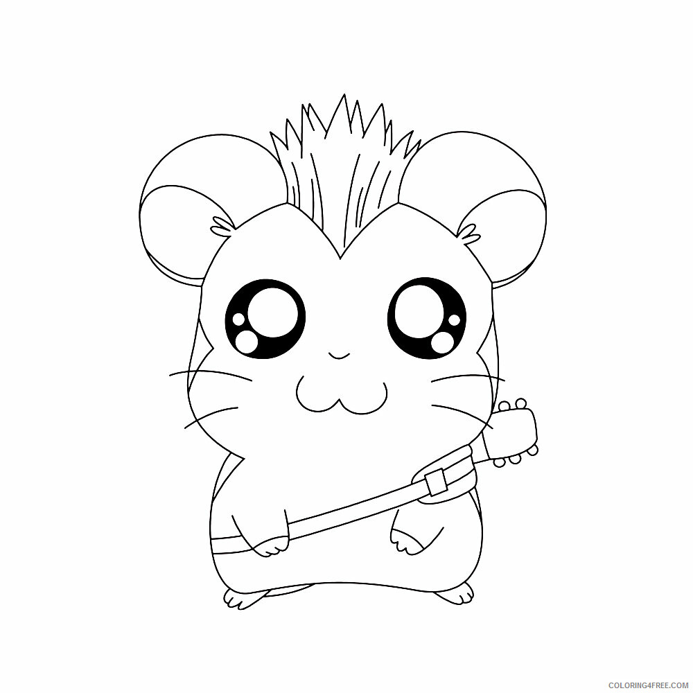 Hamster Coloring Sheets Animal Coloring Pages Printable 2021 2282 Coloring4free