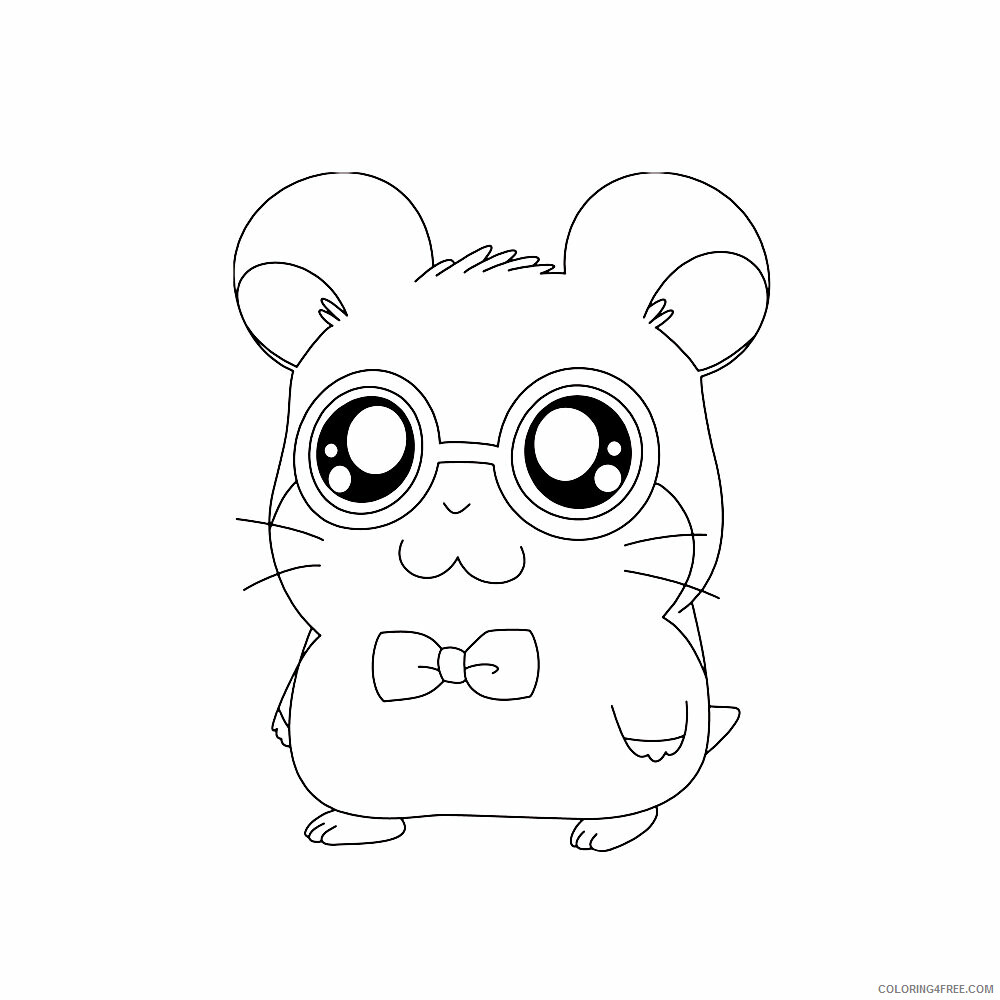 Hamster Coloring Sheets Animal Coloring Pages Printable 2021 2286 Coloring4free