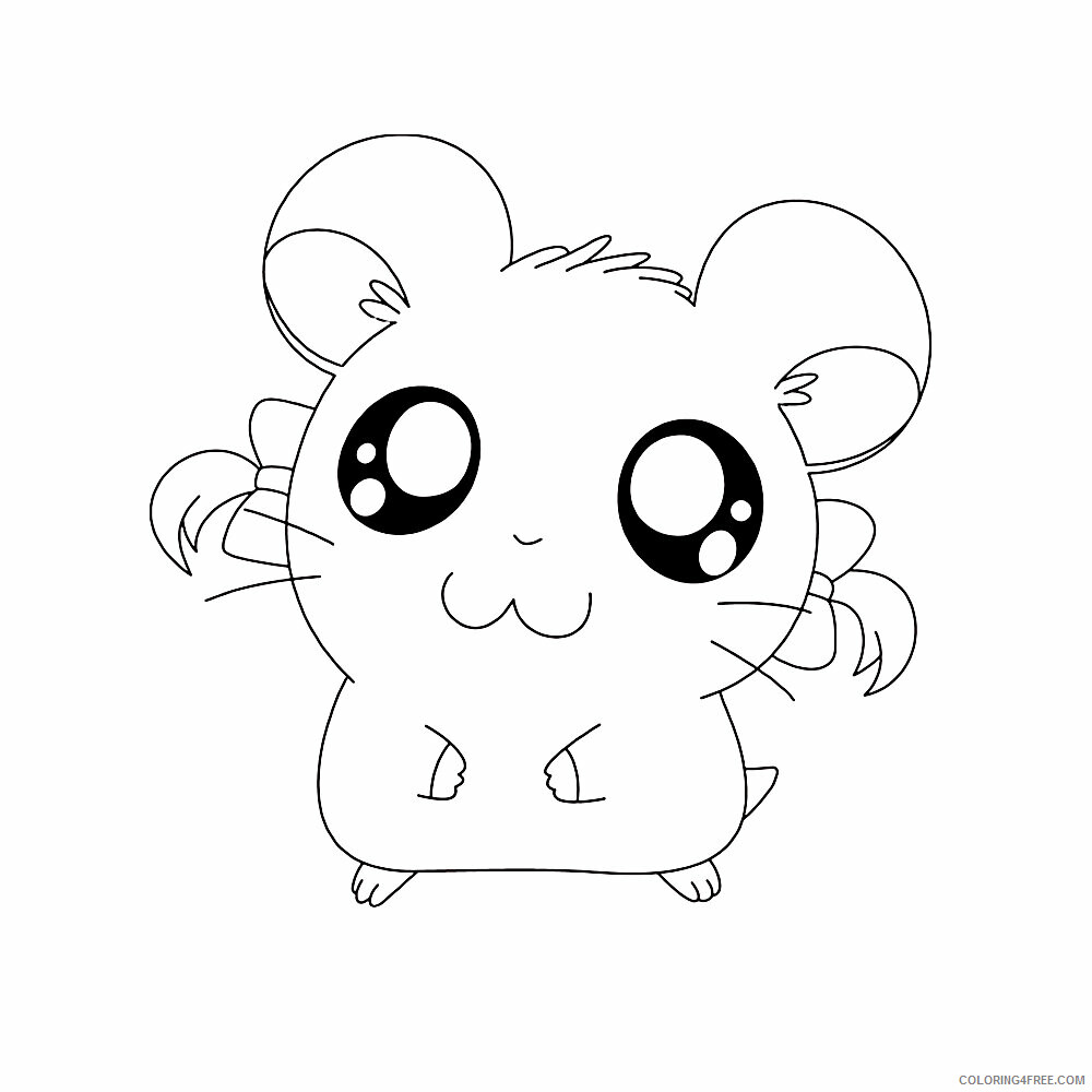 Hamster Coloring Sheets Animal Coloring Pages Printable 2021 2291 Coloring4free