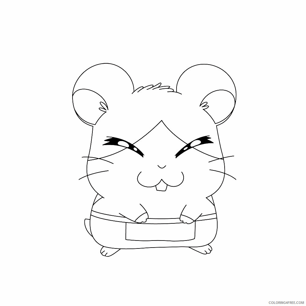 Hamster Coloring Sheets Animal Coloring Pages Printable 2021 2298 Coloring4free