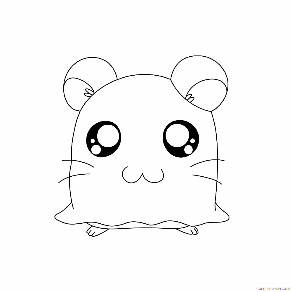 Hamster Coloring Sheets Animal Coloring Pages Printable 2021 2300 Coloring4free
