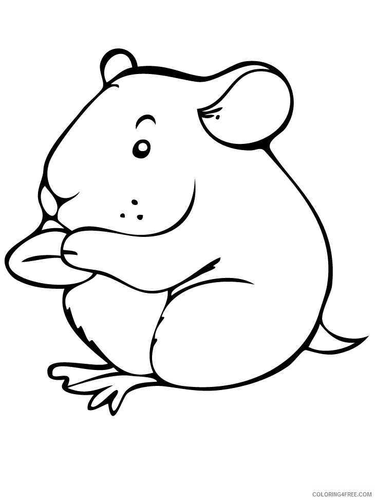Hamster Coloring Sheets Animal Coloring Pages Printable 2021 2302 Coloring4free