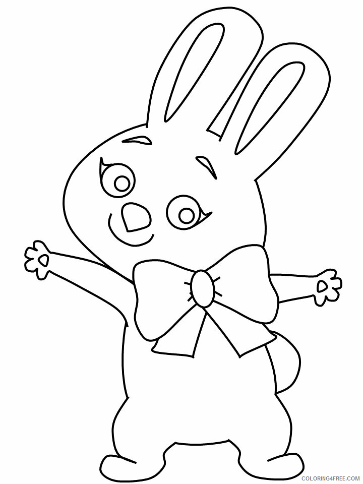 Hare Coloring Pages Animal Printable Sheets hare 2021 2587 Coloring4free
