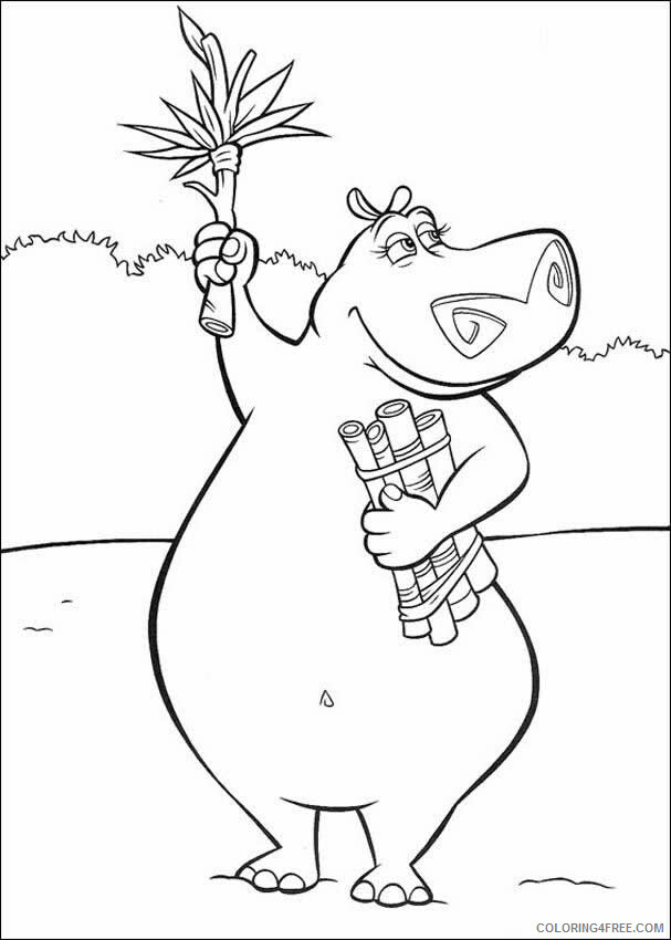 Hippo Coloring Sheets Animal Coloring Pages Printable 2021 2344 Coloring4free