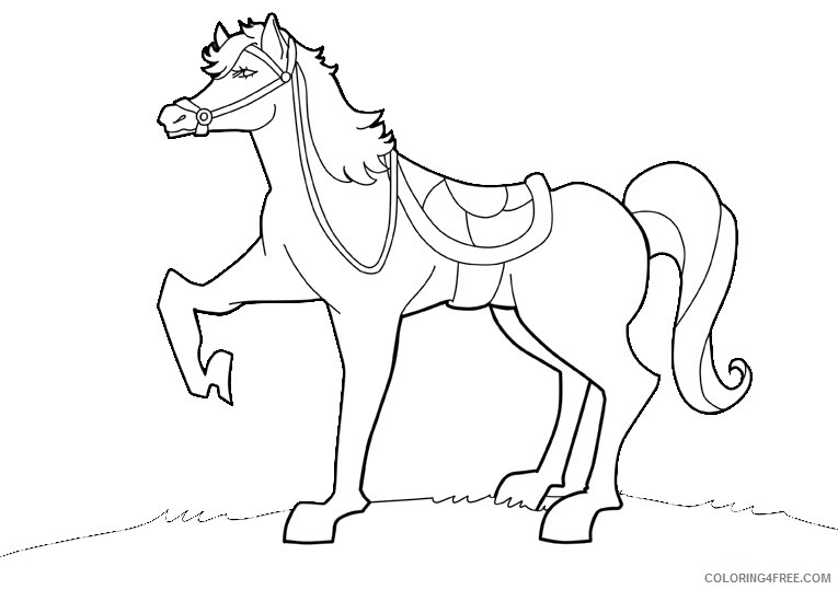 Horse Coloring Sheets Animal Coloring Pages Printable 2021 2375 Coloring4free