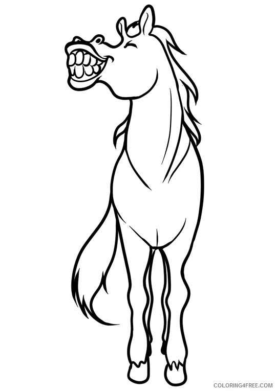Horse Coloring Sheets Animal Coloring Pages Printable 2021 2381 Coloring4free