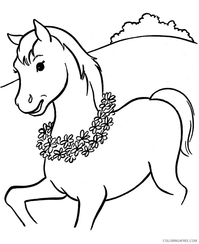 Horse Coloring Sheets Animal Coloring Pages Printable 2021 2396 Coloring4free