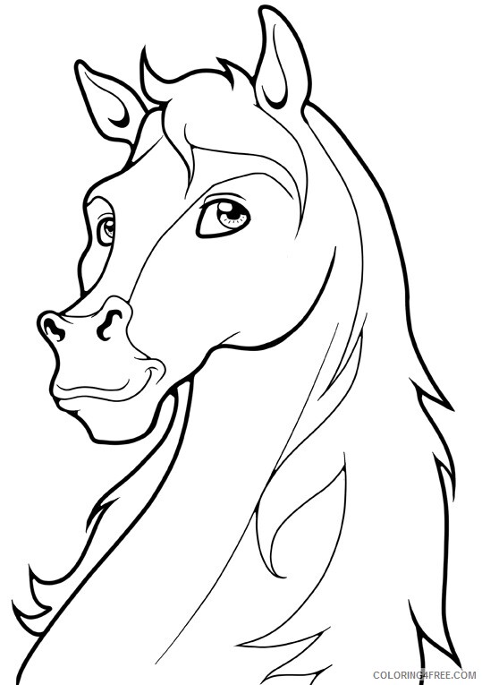 Horse Coloring Sheets Animal Coloring Pages Printable 2021 2399 Coloring4free