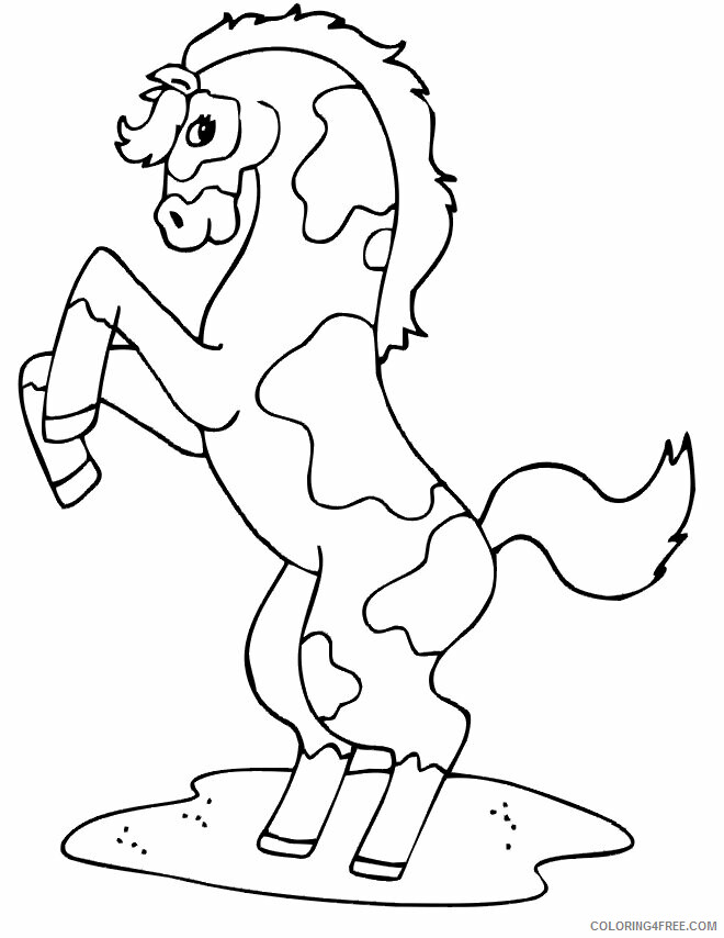 Horse Coloring Sheets Animal Coloring Pages Printable 2021 2407 Coloring4free